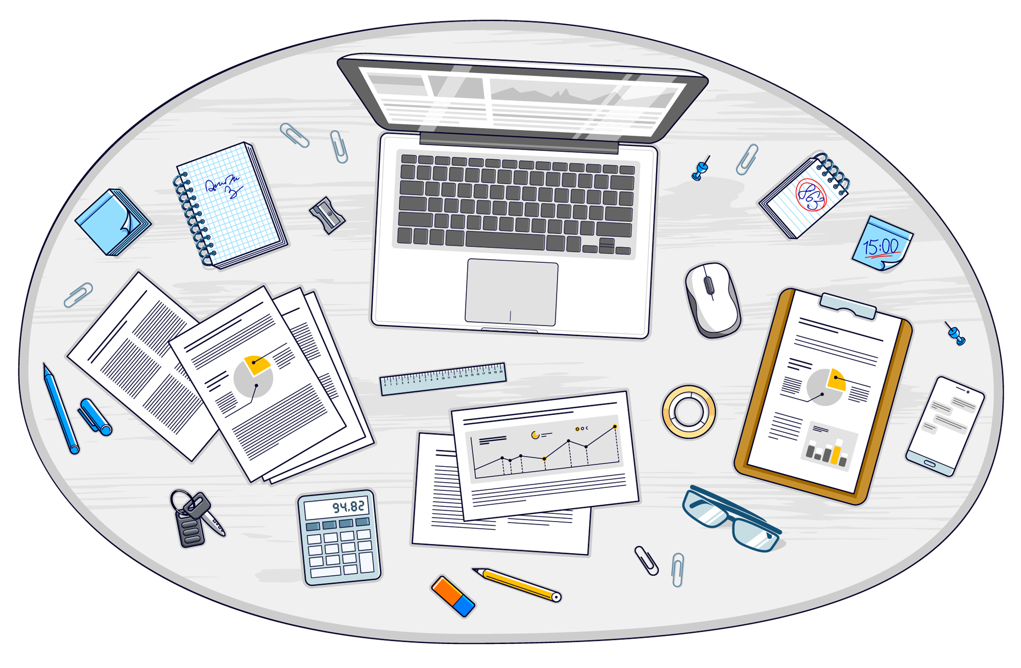 Attending Court and Writing Reports